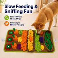 Snuffle Mat for Dogs, Extra Large 32'' x 20'' - Green-Yellow - image 3