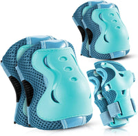 BOSONER knee pads for kids set with elbow pads and wrist guards - view 5