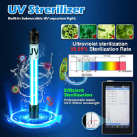 TARARIUM U-V Aquarium Filter for Fish Turtle Tank - Large fit 40-155Gal - image 3