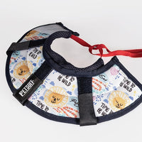 Cat Cone Collar – Colorful Cat Pattern - Lightweight Recovery Cone for Cats, Anti-Lick & Anti-Scratch, Vet Recommended, Elizabethan Collar (Colorful, XXS Long [Neck Girth: 7.5"-10.3"])