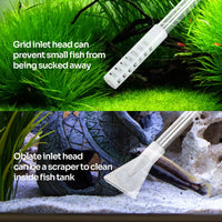 REPTI ZOO 50 Gallon Reptile Glass Tank Terrarium 2 in 1 Side Meshes - 36" x 18" x 36" (Paludarium) - image 4
