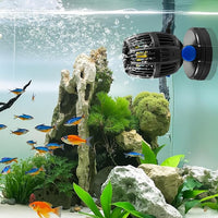 VEVOR Aquarium Wave Maker, 10W, 1057 GPH Quiet and Strong DC Powerhead, Adjustable Fish Tank Circulation Pump with Controller, Strong Magnetic Base, 360° Rotating Wavemaker, for Freshwater Saltwater