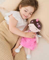 GAGAKU soft baby doll in a floral print rag doll style for toddlers - view 22