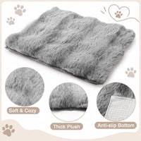 Jetec 3 Pcs Guinea Pig Beds, Fleece Small Animal Mats - Bubble Fleece / Winter / Gray - image 3