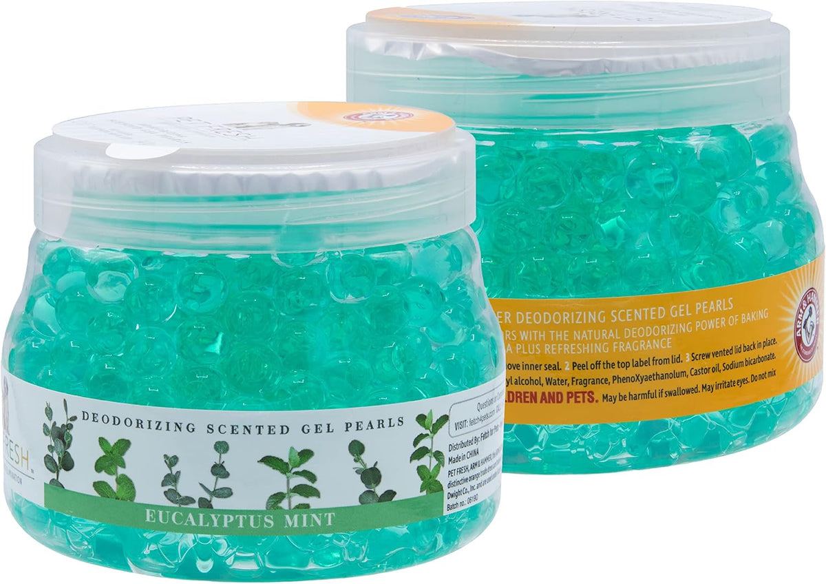 Arm & Hammer Pet Scents Deodorizing Gel Beads, Lavender Fields - Mint / 12 Ounce (Pack of 1) - image 2
