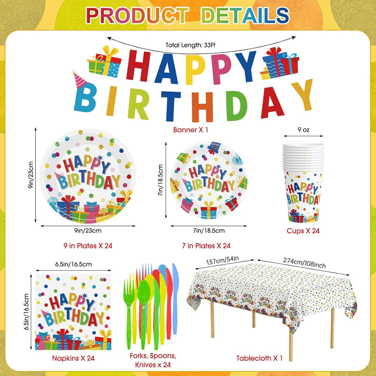 Litmitfu dinosaur birthday party supplies with plates, cups and banner - view 20