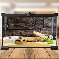 Reptile Hide Snake Cave Large Simulation Stone Resin Hideout Leopard - D-Large - image 3