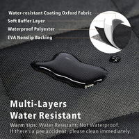 SUV Cargo Liner for Dogs - Trunk Cover for SUV with Bumper Flap Protector – Essentials for Dogs - Black / Extra Large: 55'' x 106" - image 4