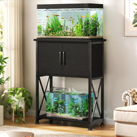 5-10 Gallon Fish Tank Stand - Black / 5-10 Gallon - image 2