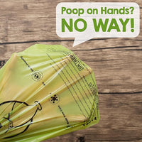 YORJA Dog Poop Bags Rolls, 720 Pet Waste Bags, 100% Leak Proof Extra Thick and Strong Corn Starch Blend