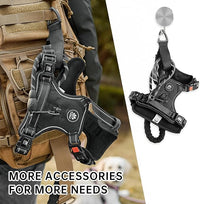 NESTROAD No Pull Dog Harness,Adjustable Oxford Dog Vest Harness with Leash,Reflective No-Choke Pet Harness with Easy Control Soft Handle for Large Dogs(X-Large,Black)