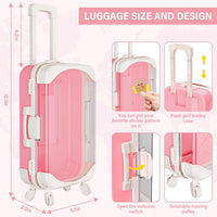 ZJYY 28 Pcs Doll Suitcase Travel Sets - image 3