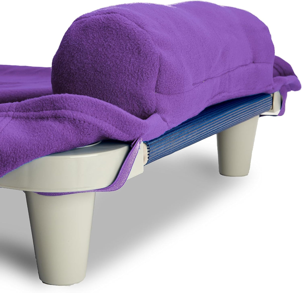 ROLLEE POLLEE Nap Sac Roll Up Napping Blanket with Attached Pillow - Purple - image 3