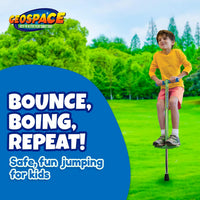 Geospace Jumparoo Boing! JR. Steel Pogo Stick for Kids of 50-90 lbs - Purple - image 2