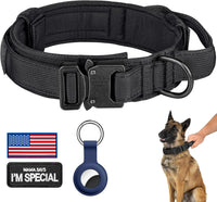 DAGANXI Tactical Dog Collar - Black / L