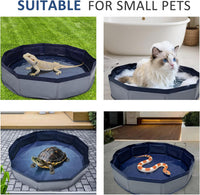 Eooqi Foldable Bearded Dragon Bathtub - Gray - image 4