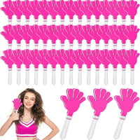 Junkin 48 pack blue and white plastic hand clapper noisemakers - view 9