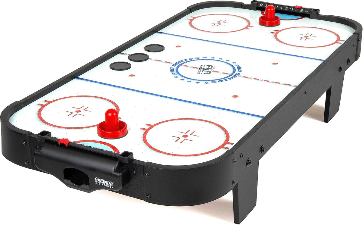 GoSports 40 Inch Table Top Air Hockey Game for Kids - 40 Inch / Black