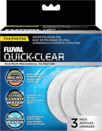 Fluval FX4/FX5/FX6 Bio-Foam, Replacement Aquarium Filter Media - FX5 (3 pack) / Quick-Clear