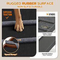 Dog Ramp for Bed, Extra Wide 17’’ - Black / Large - image 3