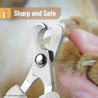 Mr. Pen, Cat Nail Clipper, Stainless Steel - White/Lime Green - image 3