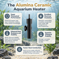 10W USB 5V/2A Alumina Ceramic Super Mini Betta Heater for Tanks ≤ 1 - For Tanks ≤ 1 Gal - image 3