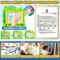 15 Pack Magnetic Drawing Board for Kids - Colorful Drawing boards / 15 - image 4