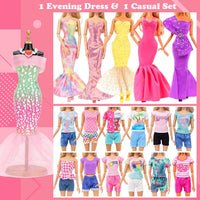 116 Pack Doll Clothes and Accessories for 11.5 inch Doll – Fun for Kids & Family - 11.5 inch - image 3