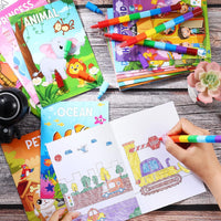 BenLouis Mini Coloring Books Bulk for Kids Ages 4-8-12 （24pcs Classic） – Fun for Kids & Family - 24 / Assorted - image 3