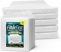 Aquatic Experts Aquarium Filter Floss for Fish Tank Filters - Standard / 12 Inch Wide x 12 Inch Long - 5 Pack
