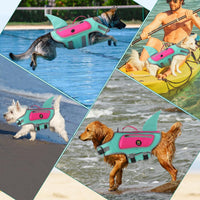 Dog Life Vests for Boating and Swimming, Dog Life Jacket – Essentials for Dogs - Turquoise / Small - image 4