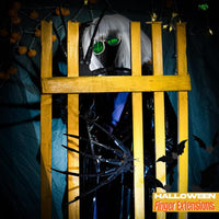 Foggizo articulated finger extensions with long fingernails and gloves for Halloween - view 4