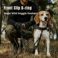 Forestpaw No Pull Dog Harness with Large Handle, Comfortable, L - M: Chest 23-28", Fit 28-50 lbs / Black - image 3