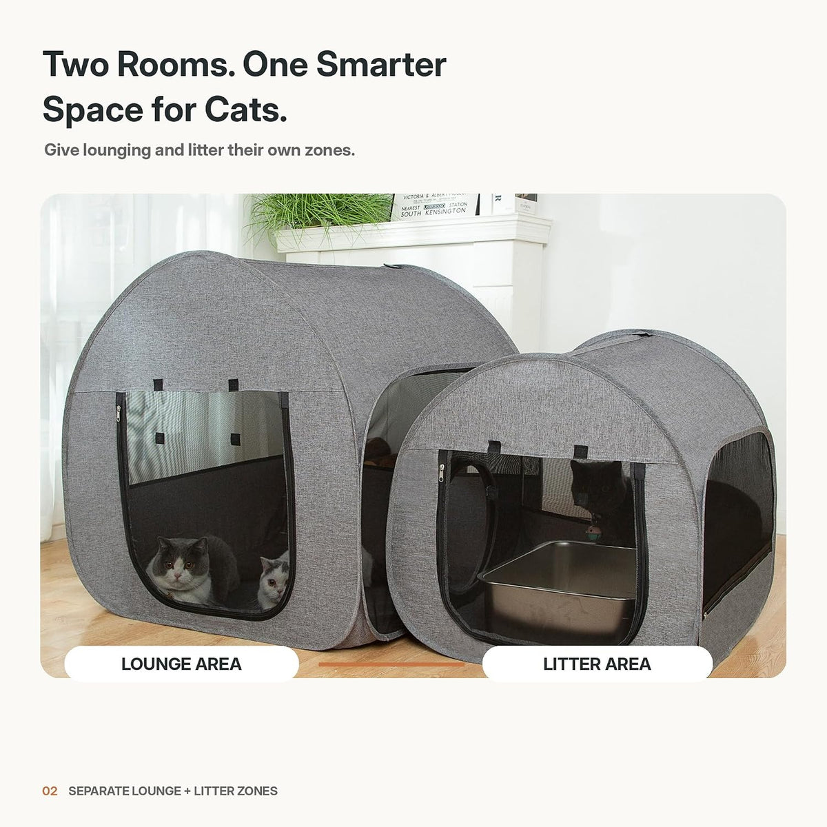 Portable Cat Playpen, Delivery Room, Enclosure - image 2