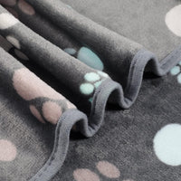 Tegeme 12 Pcs Puppy Blanket for Litter Dog Cat - Dark Gray / 23 x 16 Inch - image 4