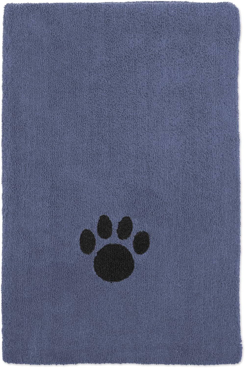 Bone Dry Pet Grooming Towel Collection Absorbent Microfiber X-Large - Stonewash Blue / 41x23.5" - image 3