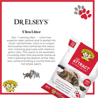 Dr. Elsey's Cat Attract Clumping Clay Cat Litter – Daily Care for Cats - 40 lb - image 3