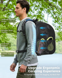 Pecute Cat Backpack with Widened Interior Space - Dark Gray - image 4