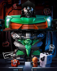 Veeniix V992 2-in-1 Spider Transform RC Robot Car Toy - Green - image 3