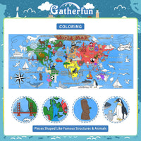 Halloween Activity Poster, Halloween Tablecloth for Kids - Map - image 3