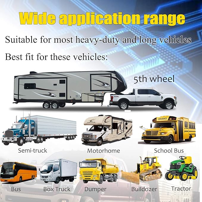Wireless Backup Camera for Trucks VMW7 high Definition 1080P 7” IPS Monitor System,High-Speed Stable Transmission & Waterproof for Truck,Recreational Vehicle Trailer,Bus,Harvester Pickup Motorhome