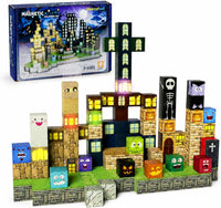 Veecafiodi magnetic blocks set with dinosaur figures - view 2
