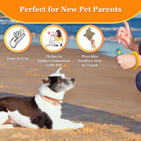 SunGrow 2-Pack Dog Clicker for Training with Wrist Bands - 2 Pieces (Black & Blue) - image 4