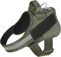 Bolux Dog Harness, No-Pull Reflective Dog Vest, Breathable Adjustable Pet Harness with Handle for Outdoor Walking - No More Pulling, Tugging or Choking
