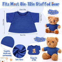 Litherr S blank sublimation stuffed animal shirt for 8-12 inch plush bears - view 11