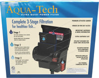 Aqua-Tech Ultra Quiet Power Filter For Aquariums - New - 20 to 40 Gallon - image 2