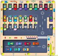 Magnetic Alphabet Maze for Kids - Wooden