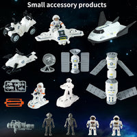 Wbzle space shuttle toy and rocket playset with astronauts, light and sound - view 28