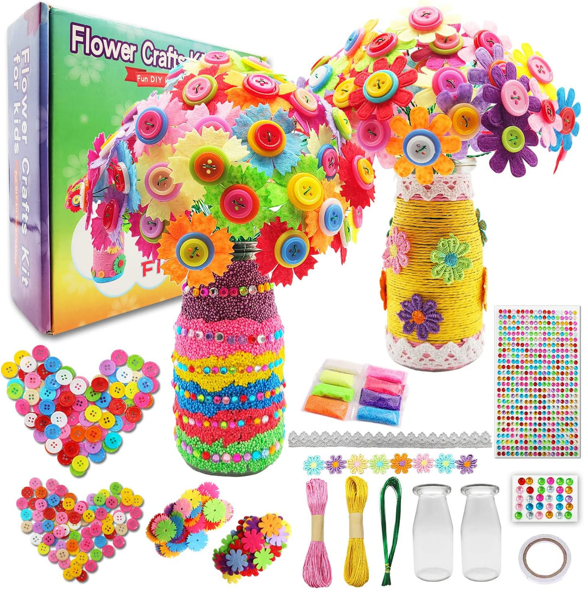7july Crafts for Girls Ages 6-10 Make Your Own Flower Bouquet