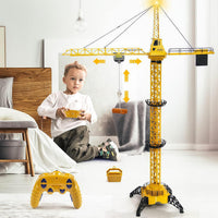 Mini Tudou Remote Control Tower Crane Toy 50in 6 Channel – Fun for Kids & Family
